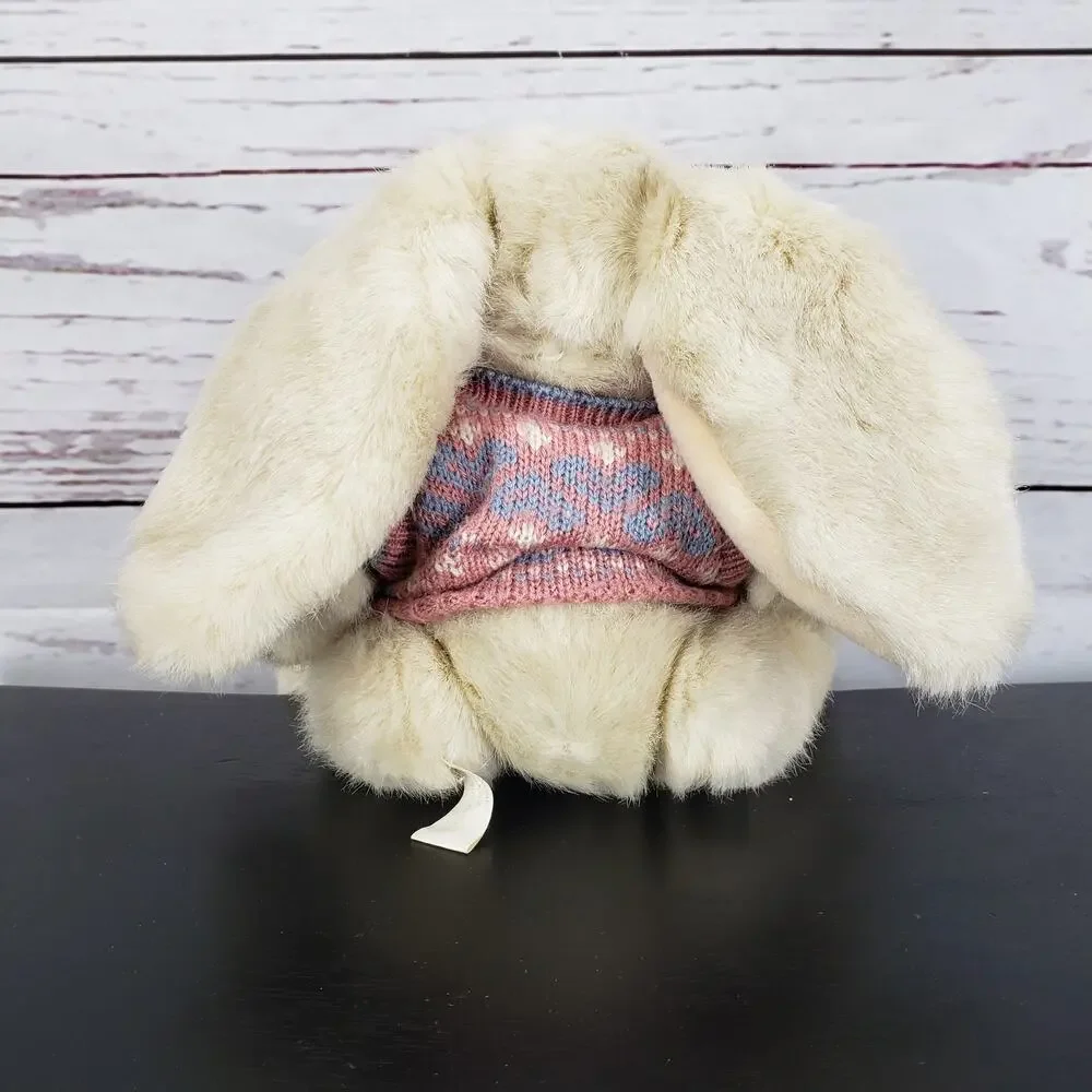 Bunny Rabbit Plush with Pink Sweeter